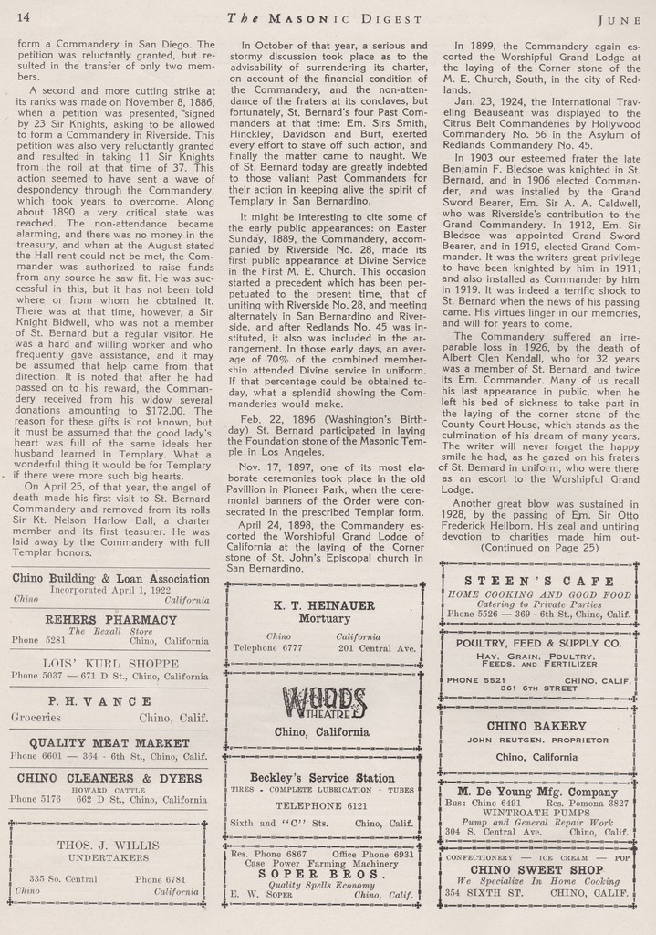 13 Masonic Digest 1939