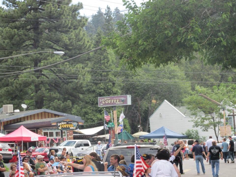 Fifth of July parade 2014 Crestline California