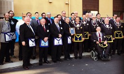 Grand Lodge of California with San Bernardino Masonic Lodge 6/2015