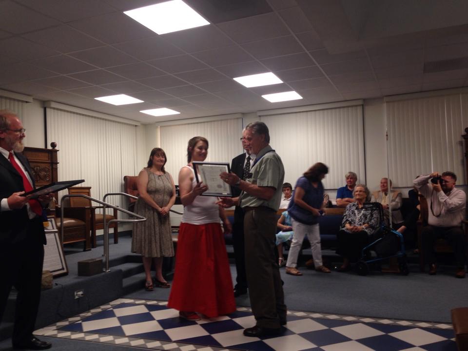 Hiram Award 2014 San Bernardino Masonic Lodge 7