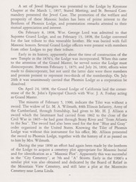 Phoenix Lodge 178  100 years of Freemasonry October 20, 1865-1965 San Bernardino California 10