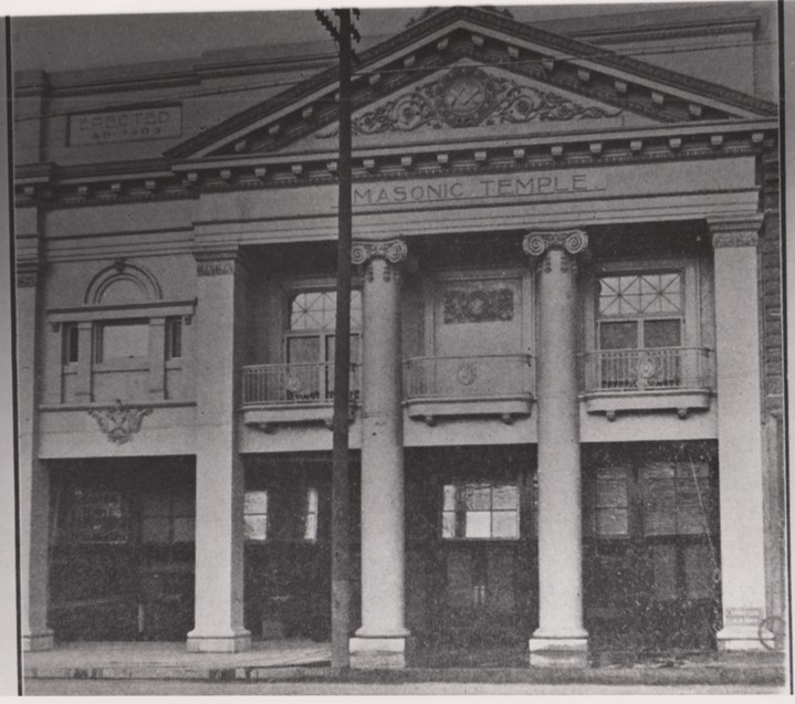 San Bernardino Masonic Temple on E Street